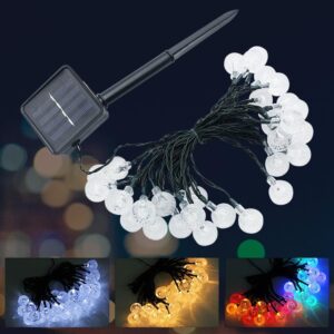 Solar LED Bubble String Lights