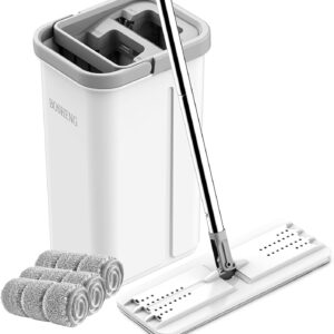 Mop and Bucket with a Handle – Simple, Waterless, and More Effective!