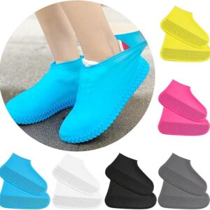 Cover the shoe impermeable with silicone