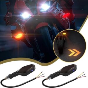 Motorcycle turning projection light