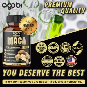 Natgrown Organic Maca Root Powder Capsules