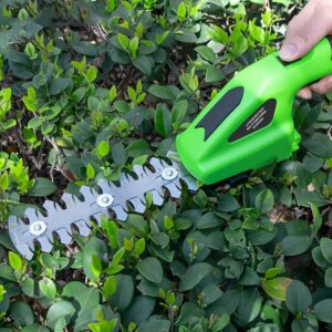 2-in-1 Handheld Grass Shear & Hedge Trimmer with Saw